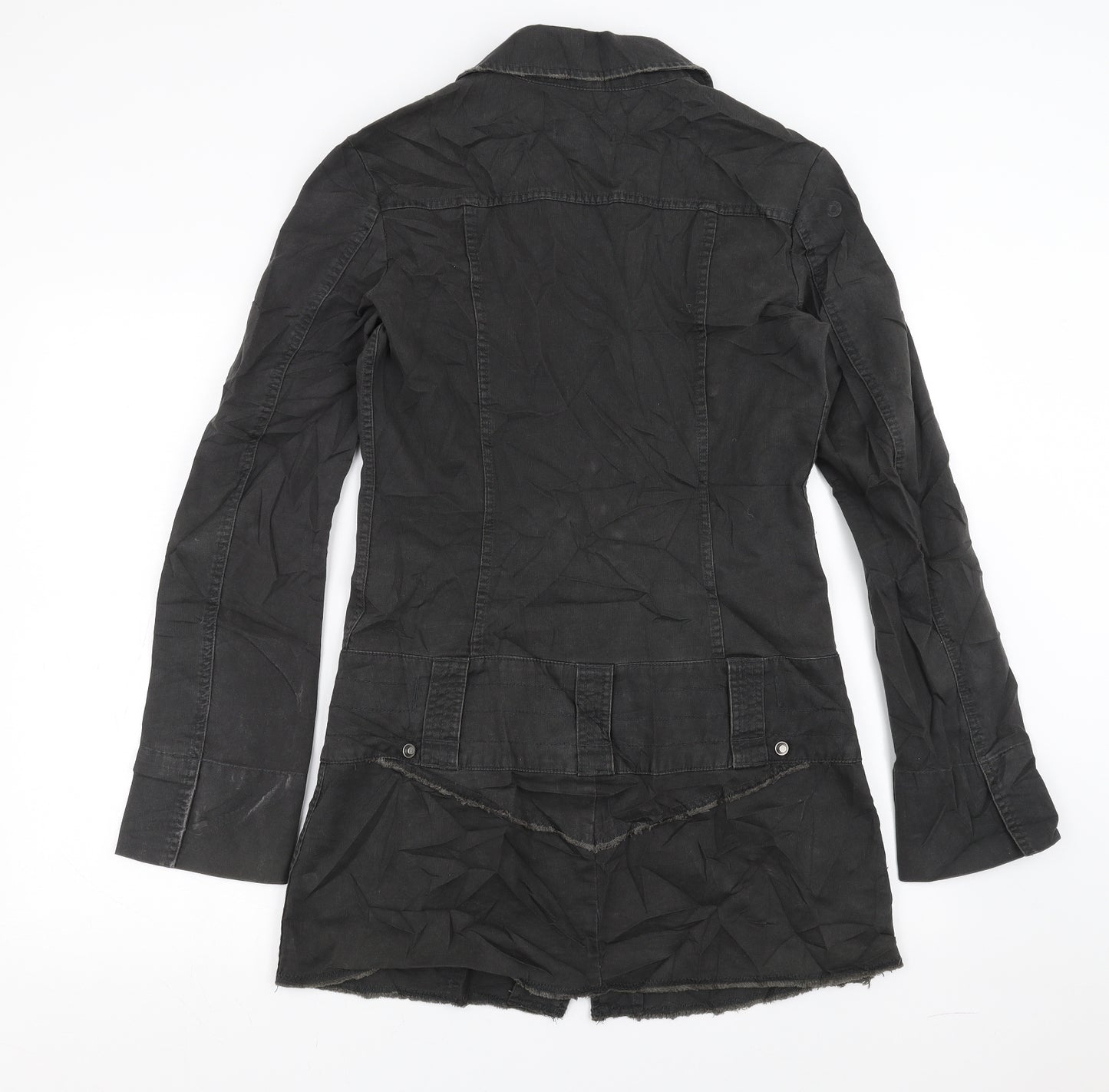 Diesel Womens Grey  Denim Jacket  Size L