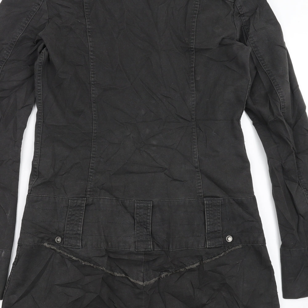 Diesel Womens Grey  Denim Jacket  Size L