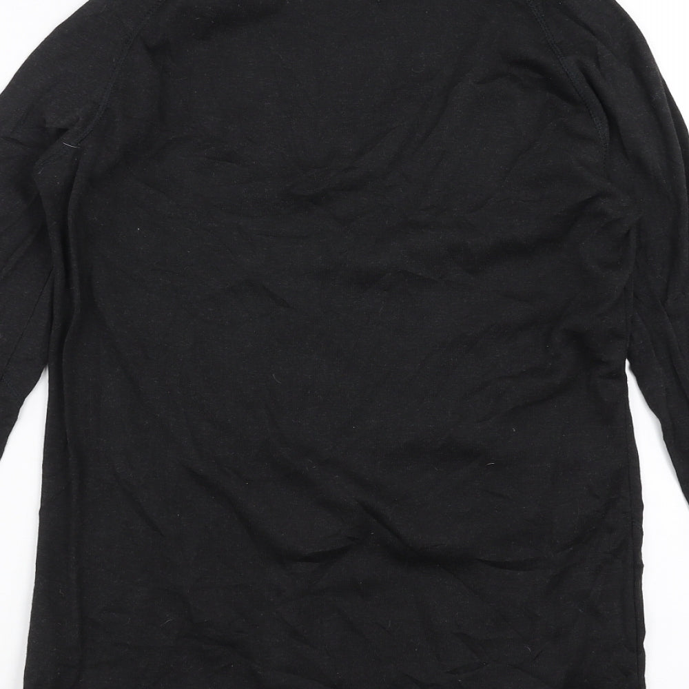 Oxylane Mens Black   Basic T-Shirt Size M  - base layer
