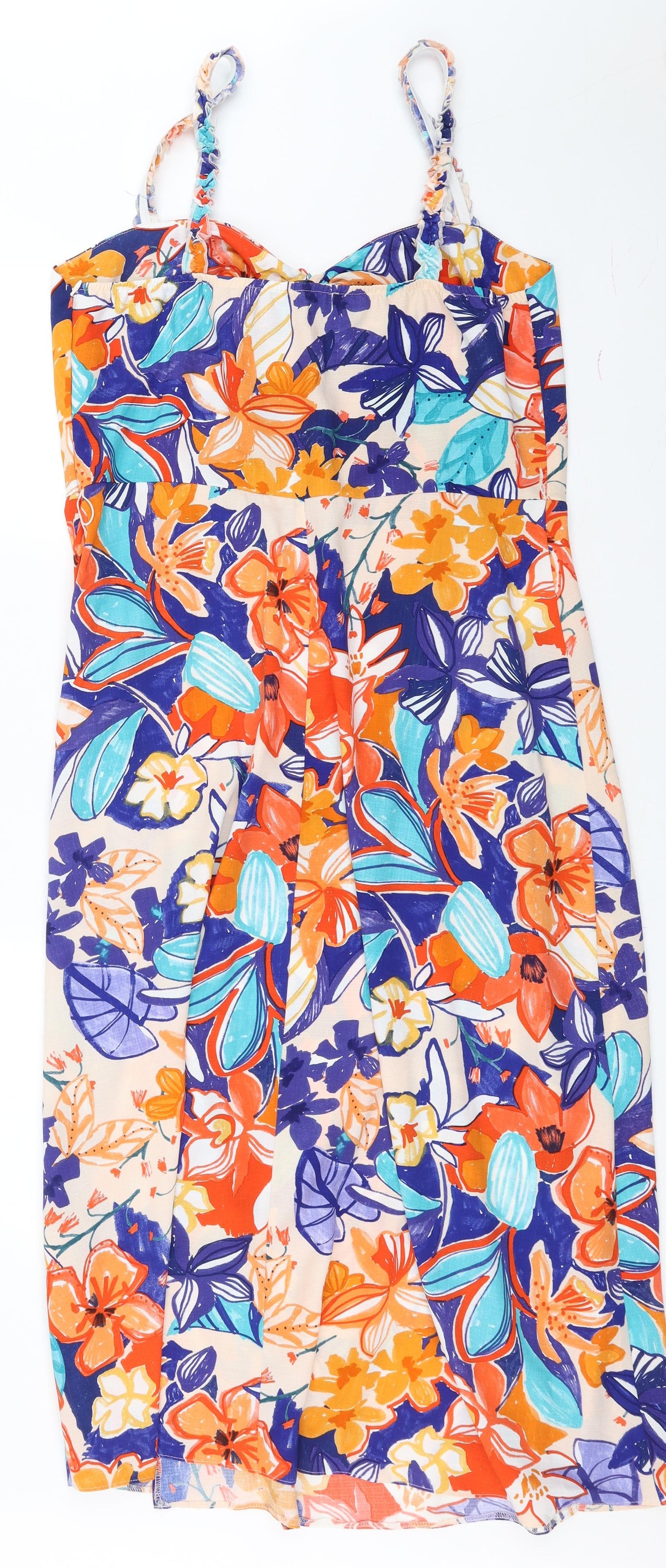 George Womens Multicoloured Floral  Maxi  Size 16