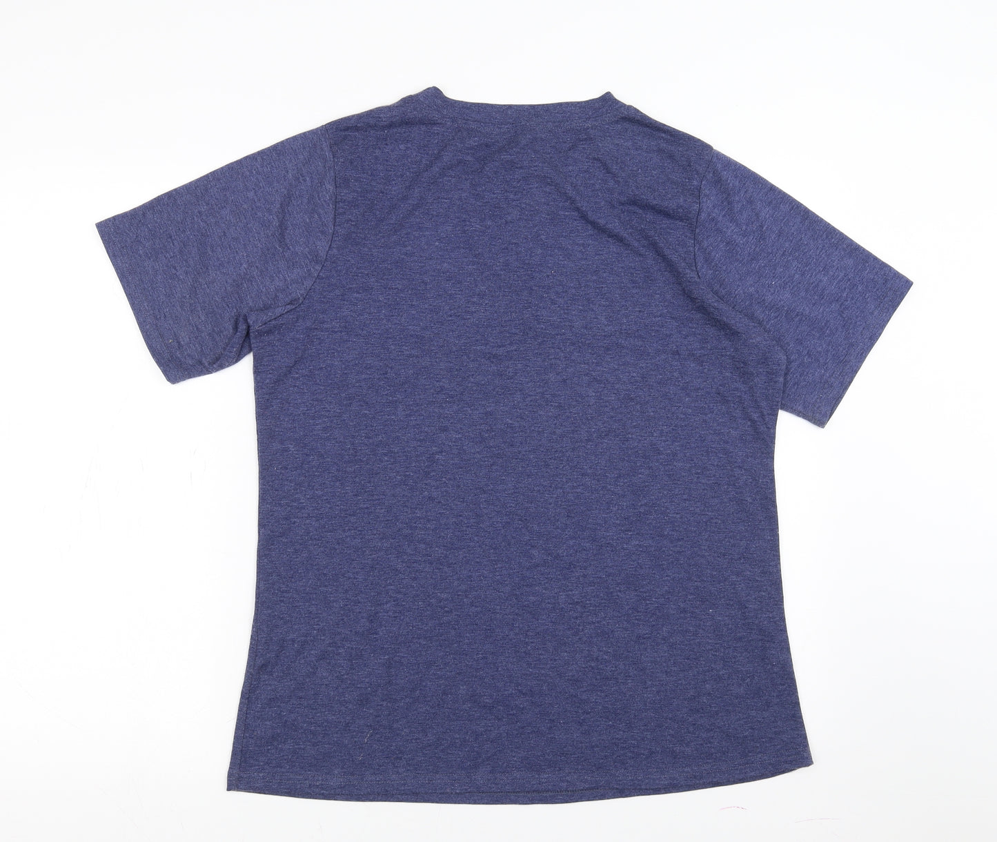 Preworn Womens Blue   Basic T-Shirt Size L  - Dandelion