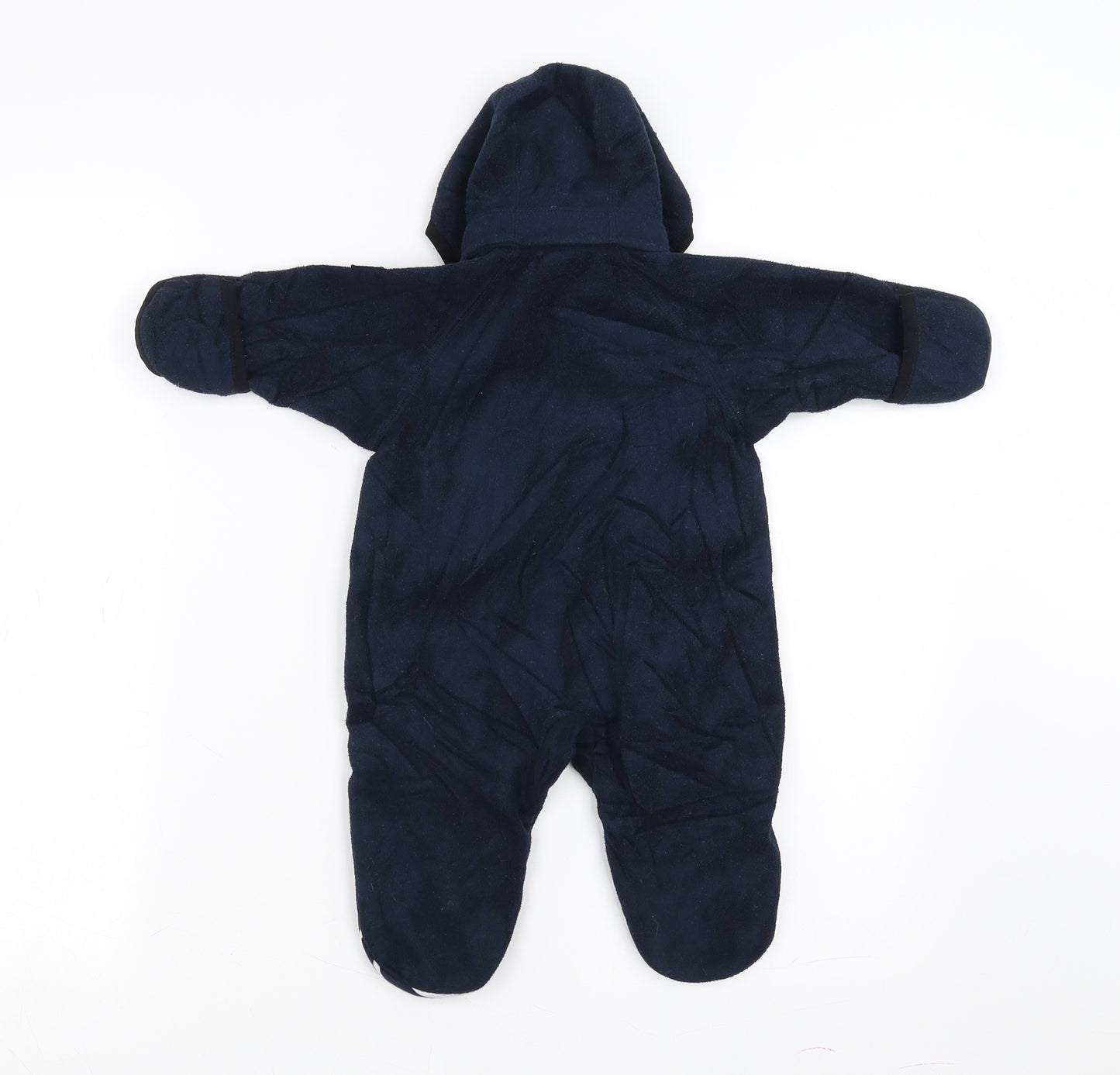 Polarn O. Pyret Baby Blue   Overcoat Snowsuit Size 0-3 Months