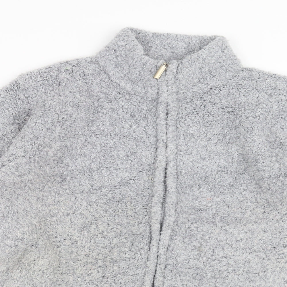 EWM Womens Grey   Full Zip Jumper Size M