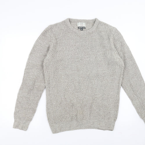 George Mens Beige   Pullover Jumper Size S