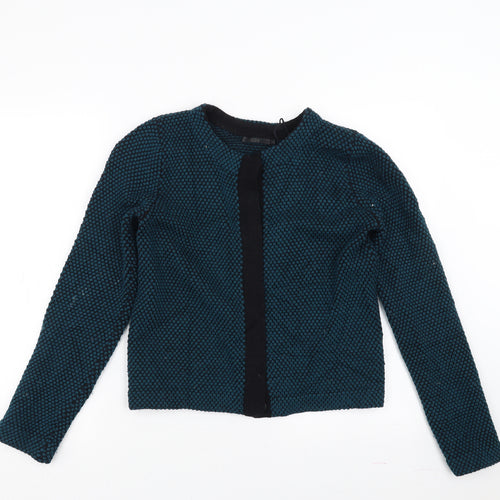ASOS Womens Green Geometric  Cardigan Jumper Size S