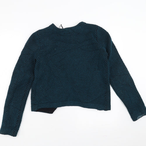 ASOS Womens Green Geometric  Cardigan Jumper Size S