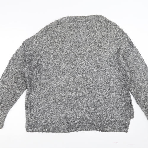 Marks and Spencer Womens Grey   Pullover Jumper Size L