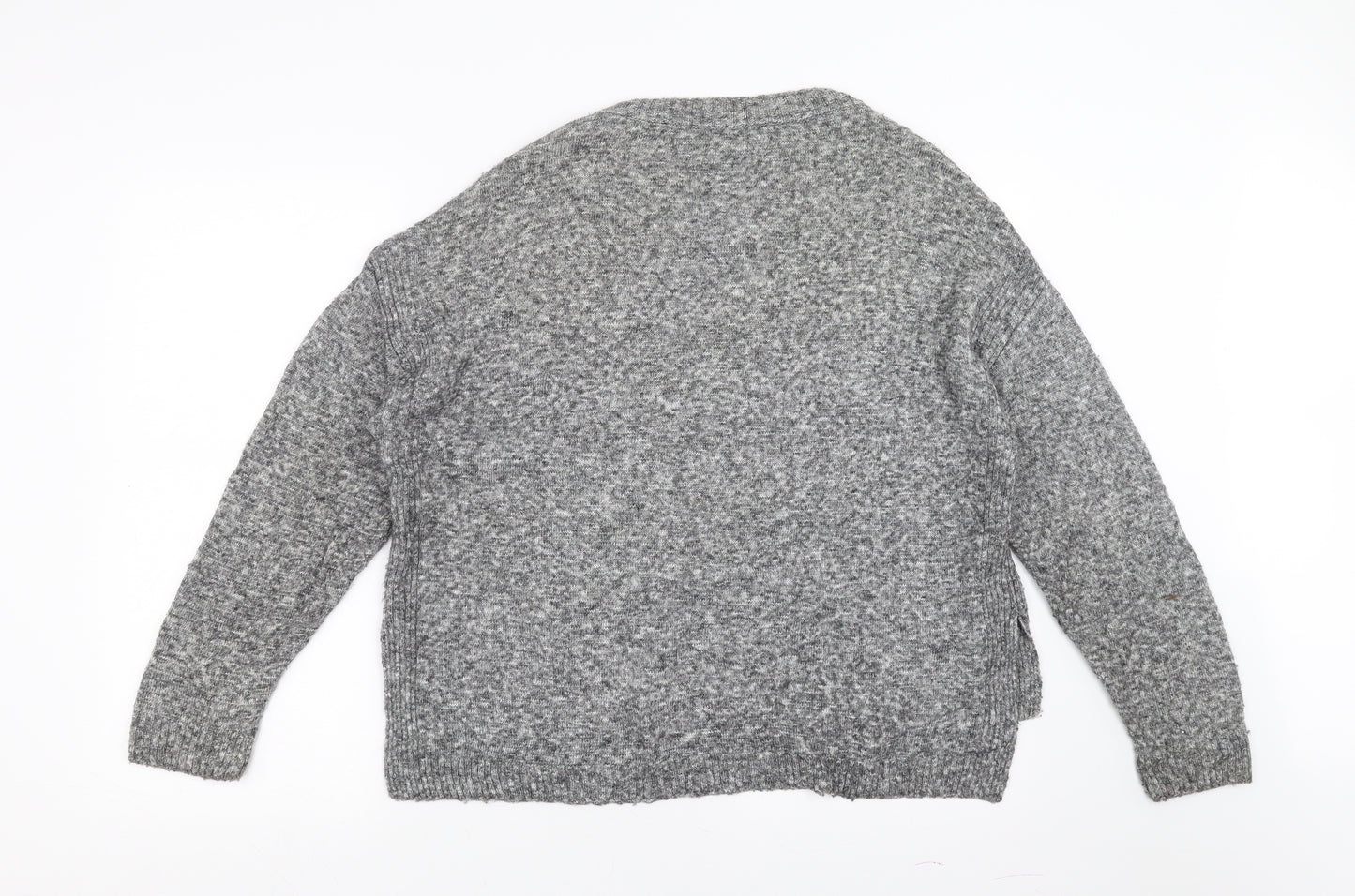 Marks and Spencer Womens Grey   Pullover Jumper Size L