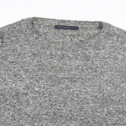 Marks and Spencer Womens Grey   Pullover Jumper Size L