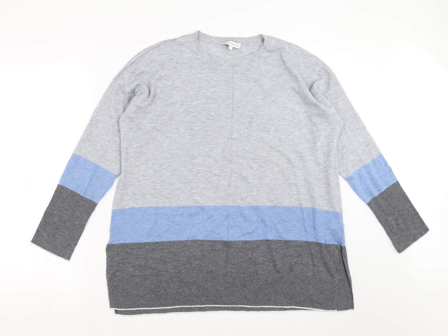 Warehouse Womens Blue   Pullover Jumper Size 16