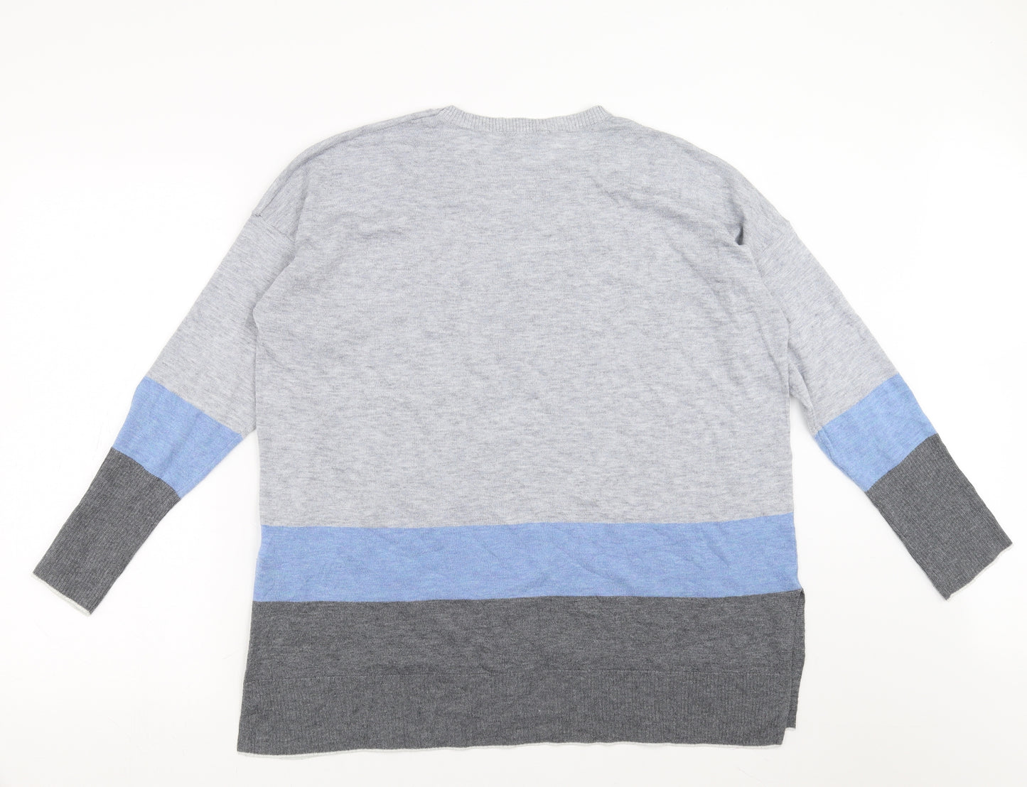 Warehouse Womens Blue   Pullover Jumper Size 16