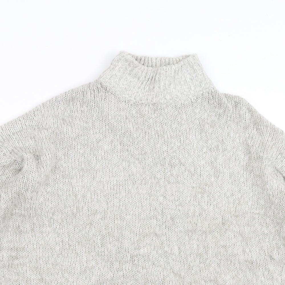 New Look Womens Grey   Pullover Jumper Size S