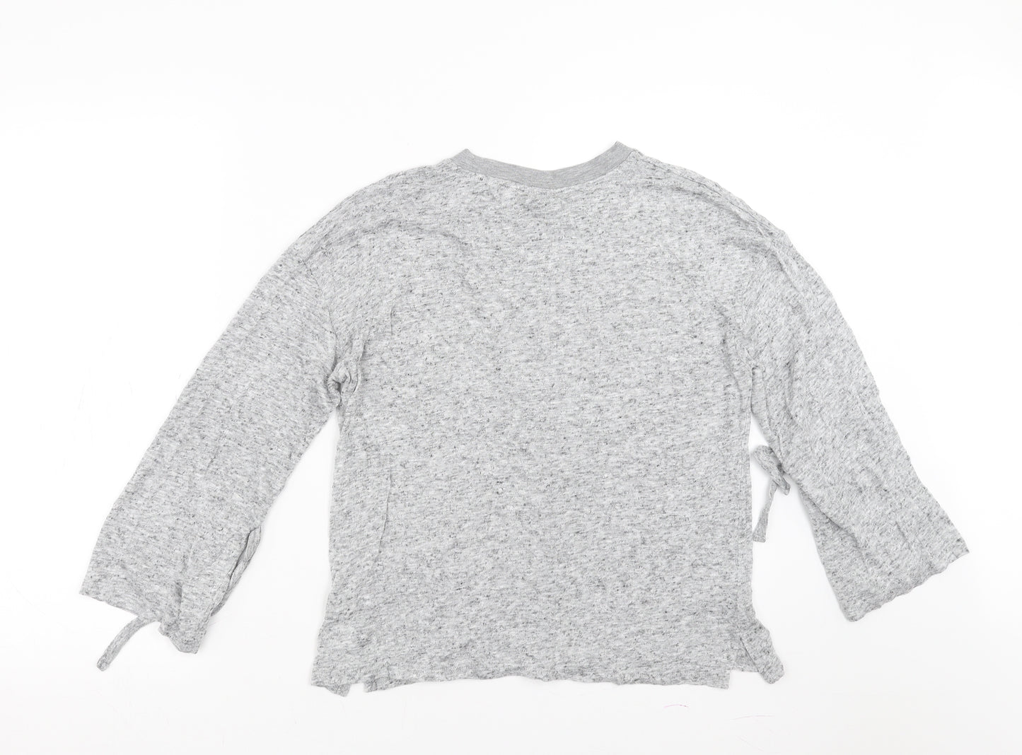 Topshop Womens Grey   Basic T-Shirt Size 10