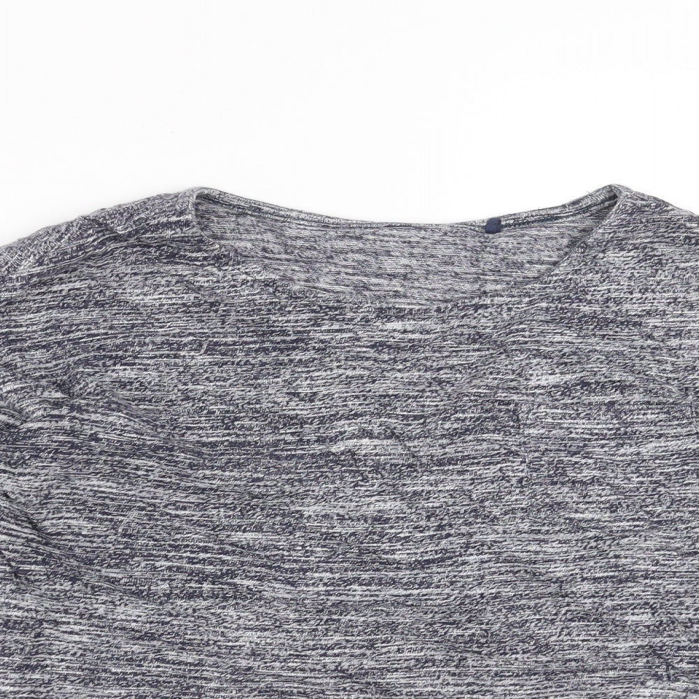 NEXT Girls Blue   Pullover Jumper Size 11 Years  - crochet detail