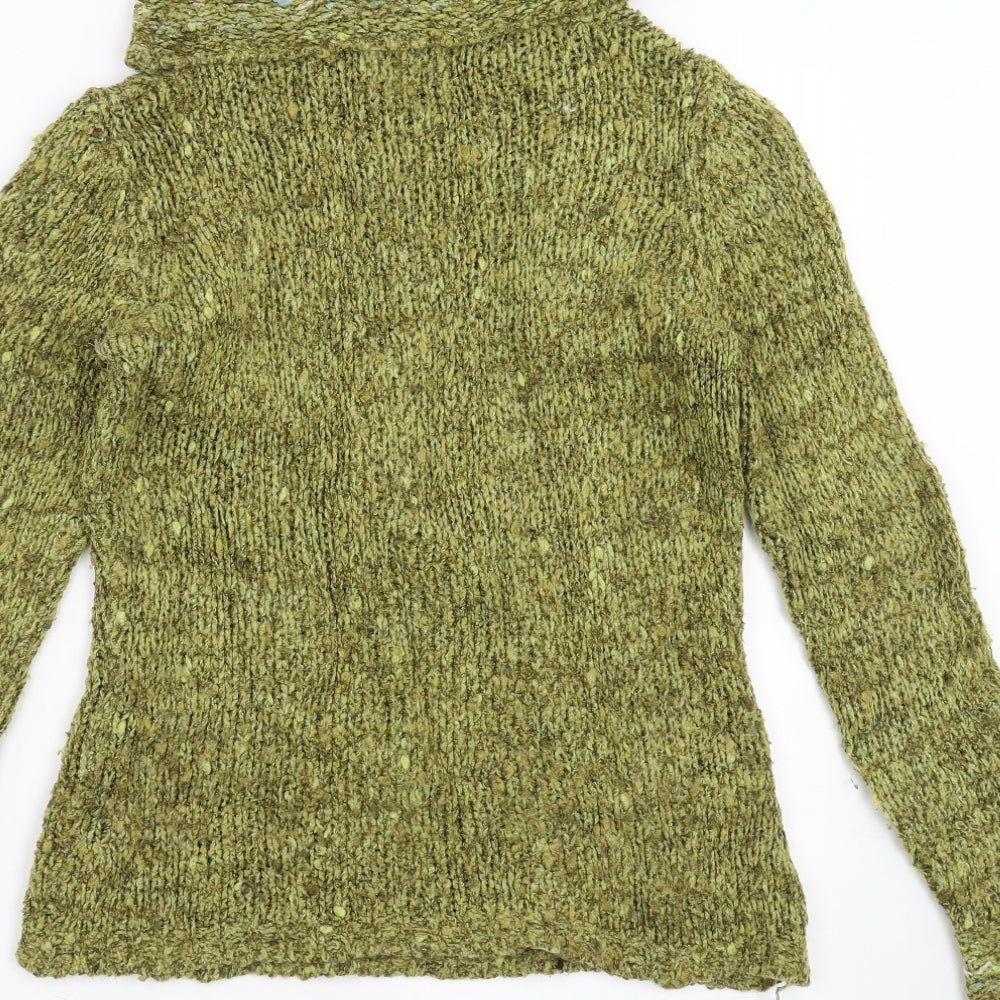 Marks and Spencer Womens Green   Pullover Jumper Size S