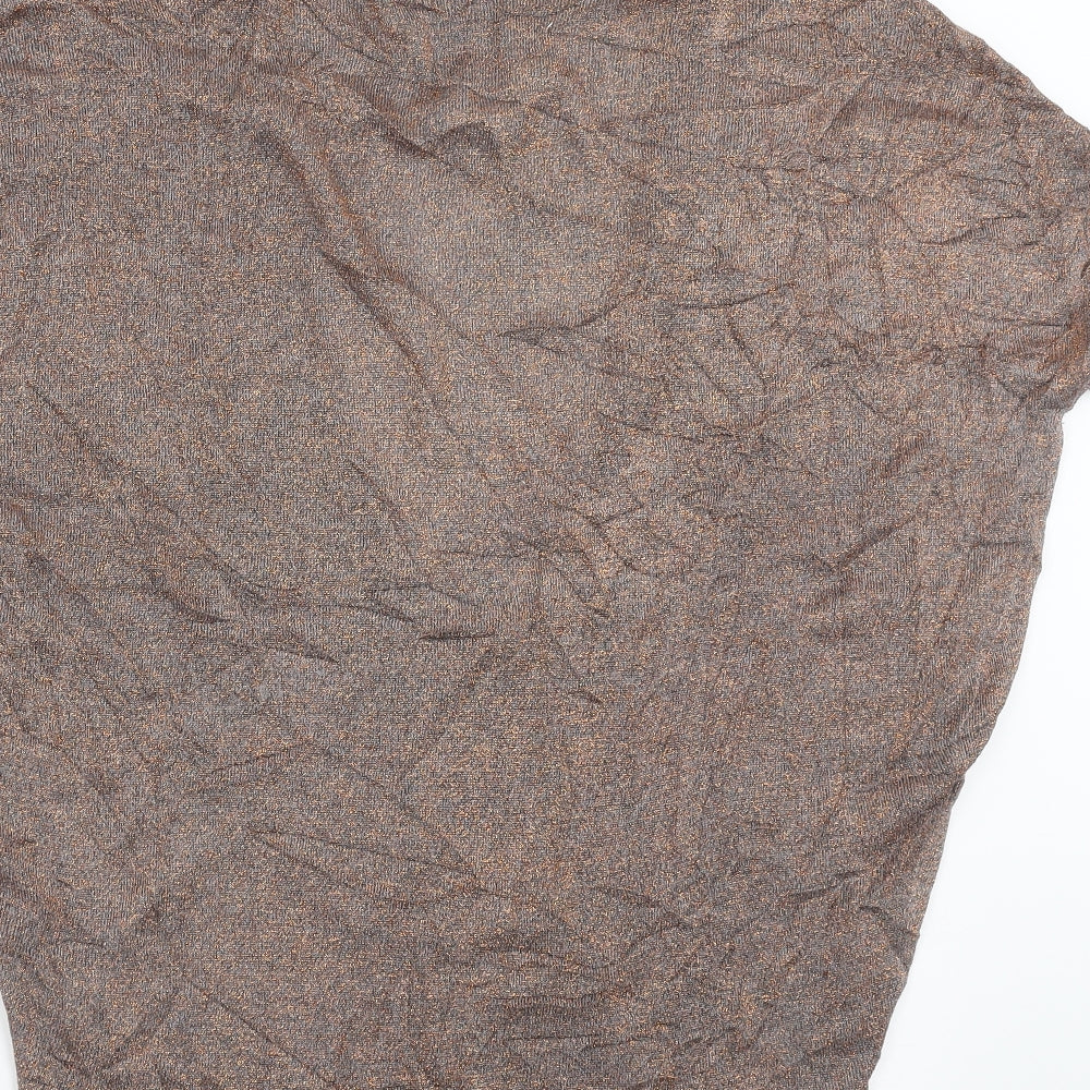 NEXT Womens Brown   Pullover Jumper Size L  - bronze colour