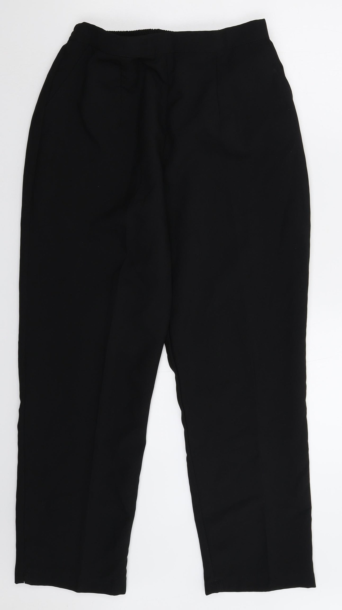 Preworn Womens Black   Trousers  Size 18 L27 in