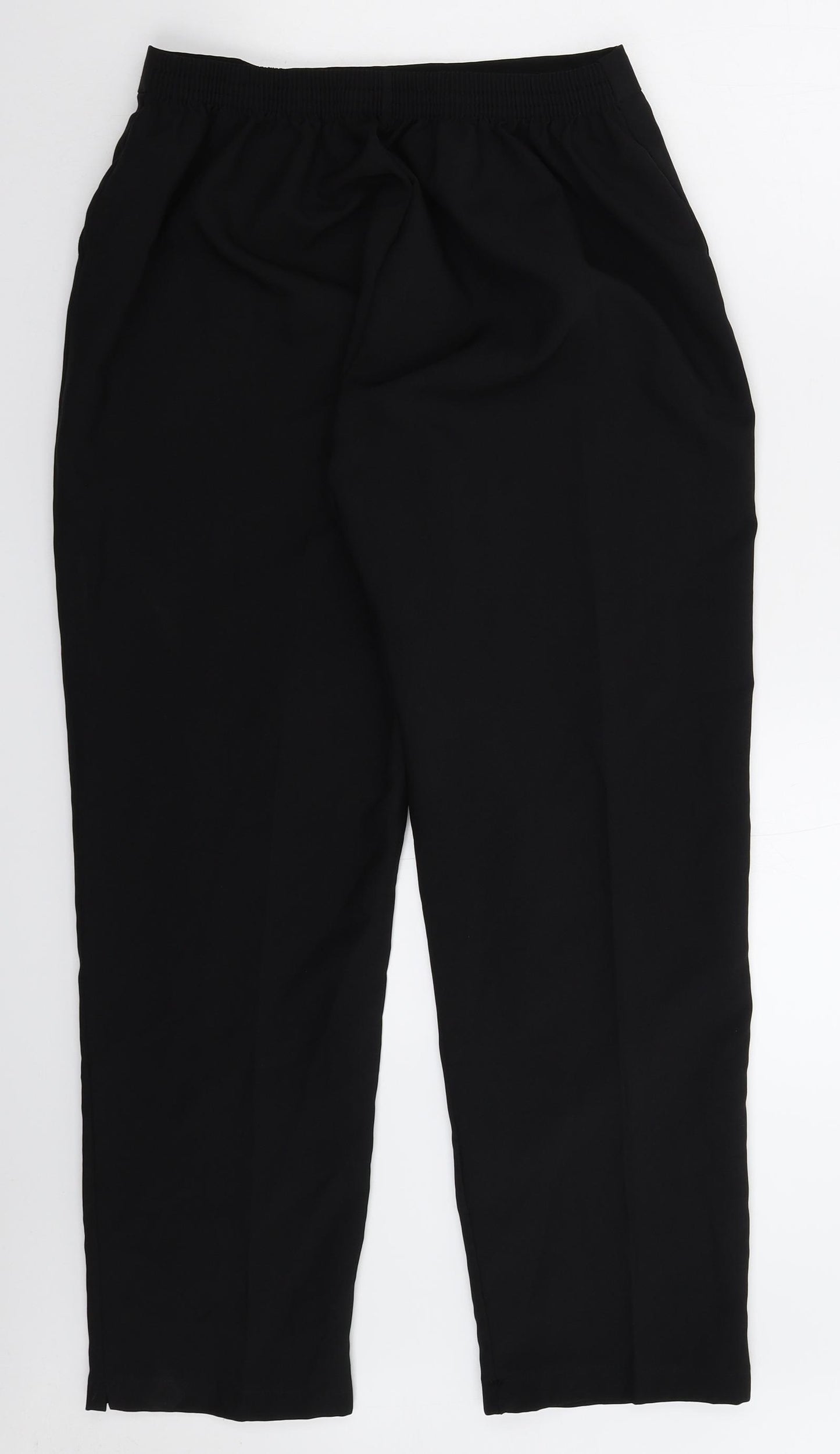Preworn Womens Black   Trousers  Size 18 L27 in