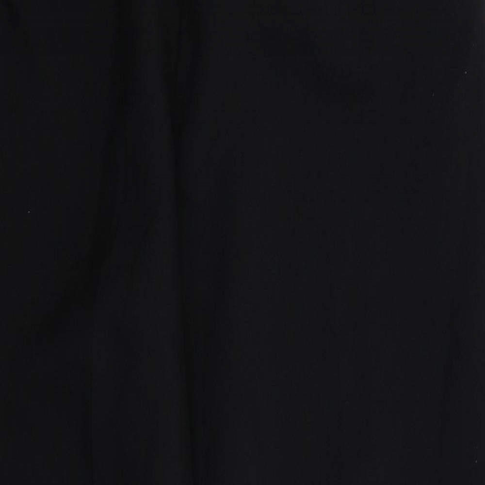 Preworn Womens Black   Trousers  Size 18 L27 in