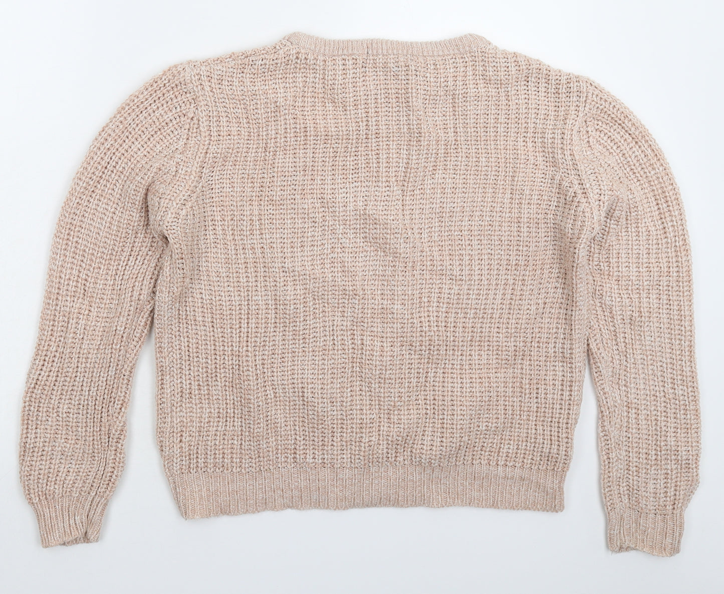 Atmosphere Womens Beige  Knit Pullover Jumper Size 12