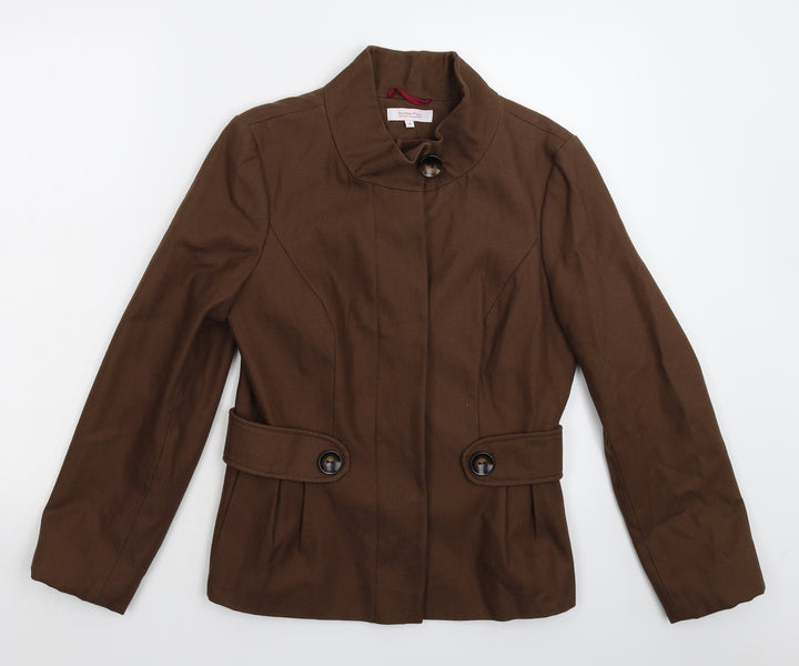 Debenhams Womens Grey Jacket Blazer Size 10