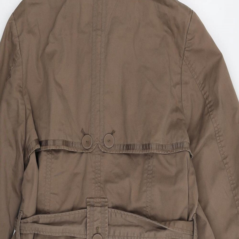 Per Una Womens Grey   Parka Coat Size XL