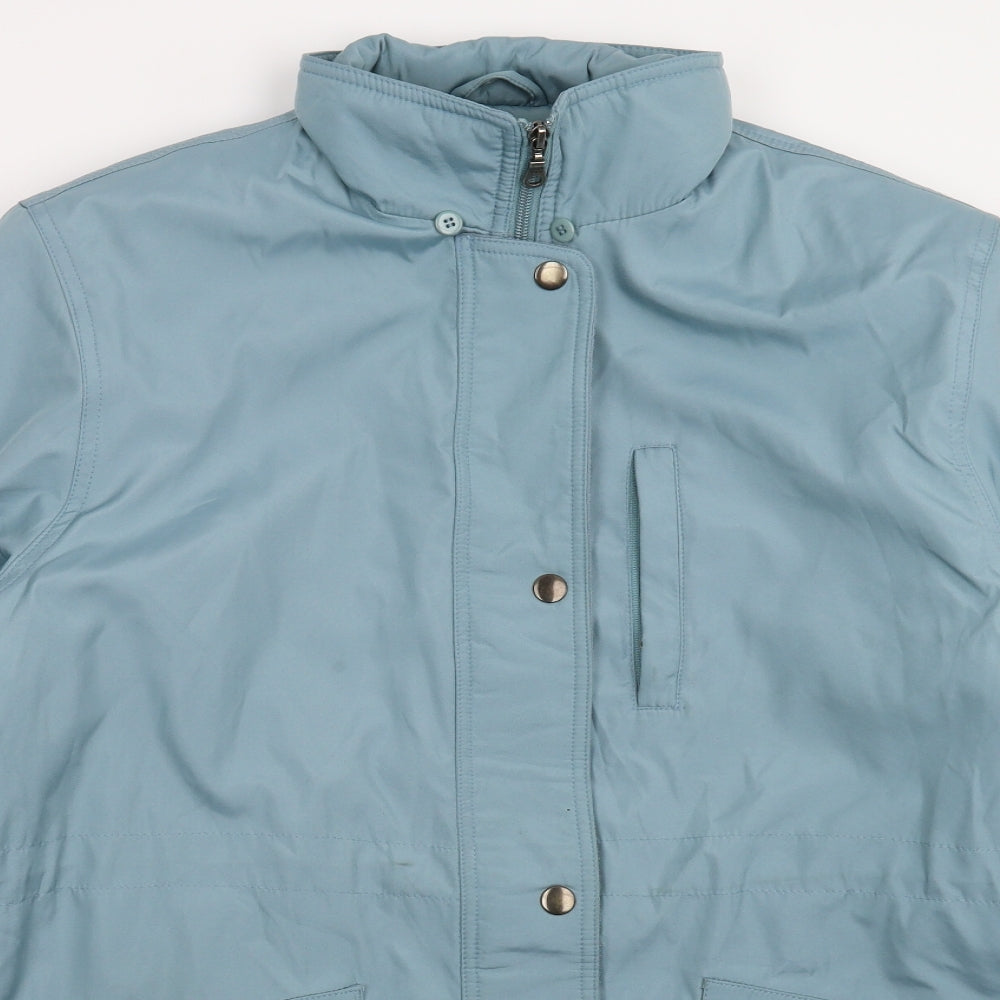 Roman Womens Blue   Jacket Coat Size L