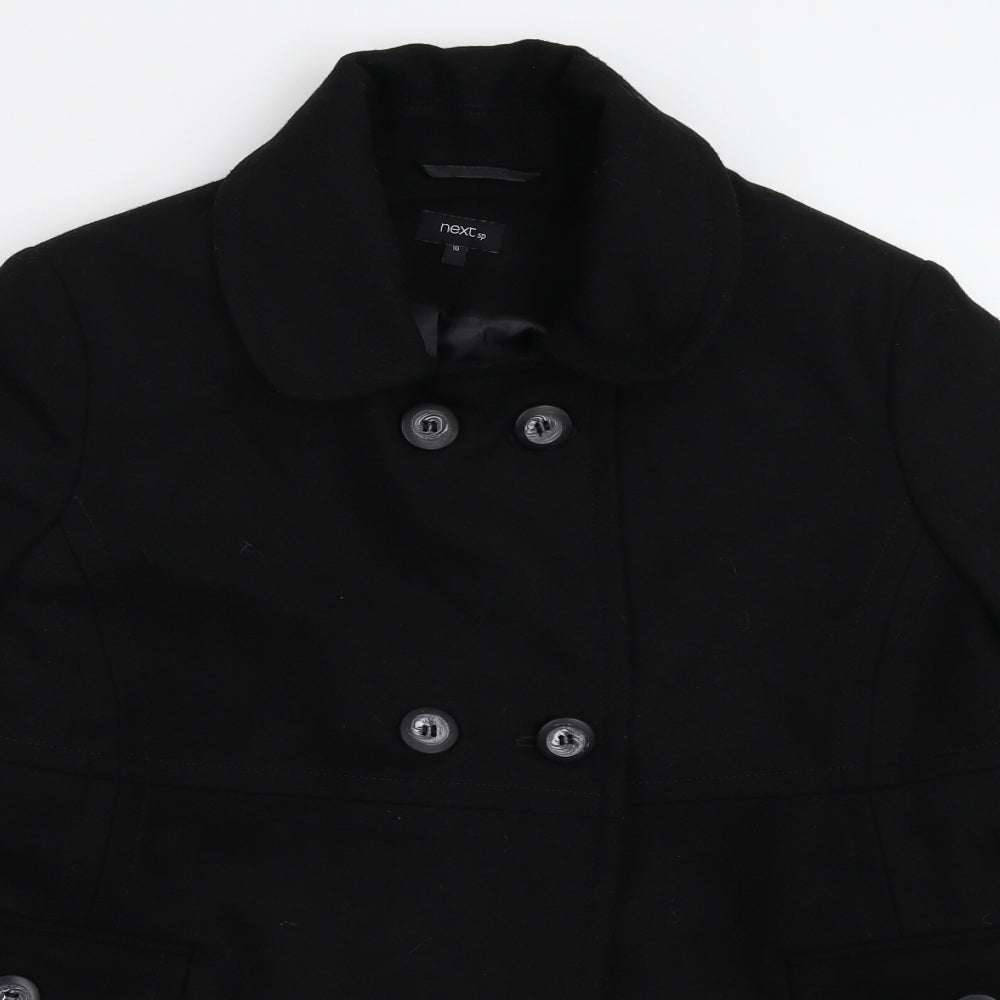 NEXT Womens Black   Jacket Coat Size 10