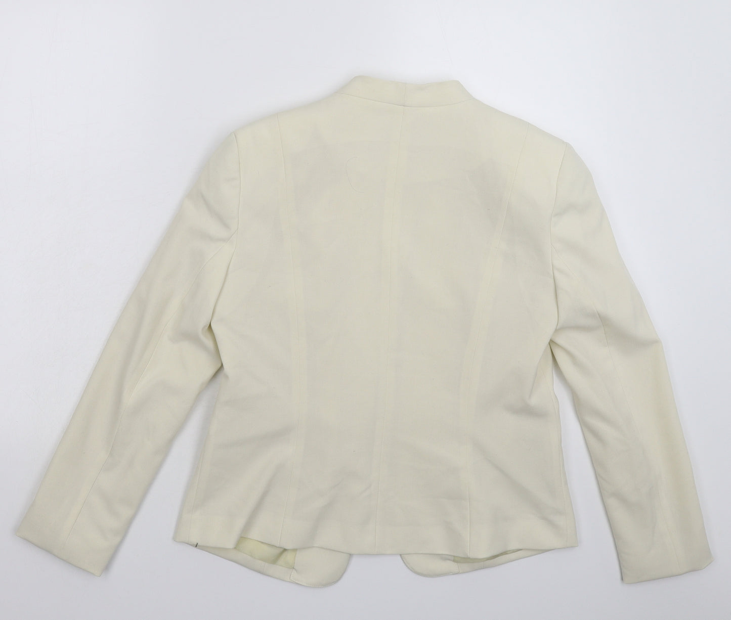 New Look Womens White   Jacket Blazer Size 12