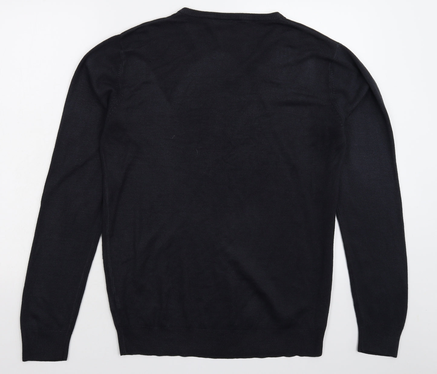 Cedar Wood State Mens Grey  Knit Pullover Jumper Size L