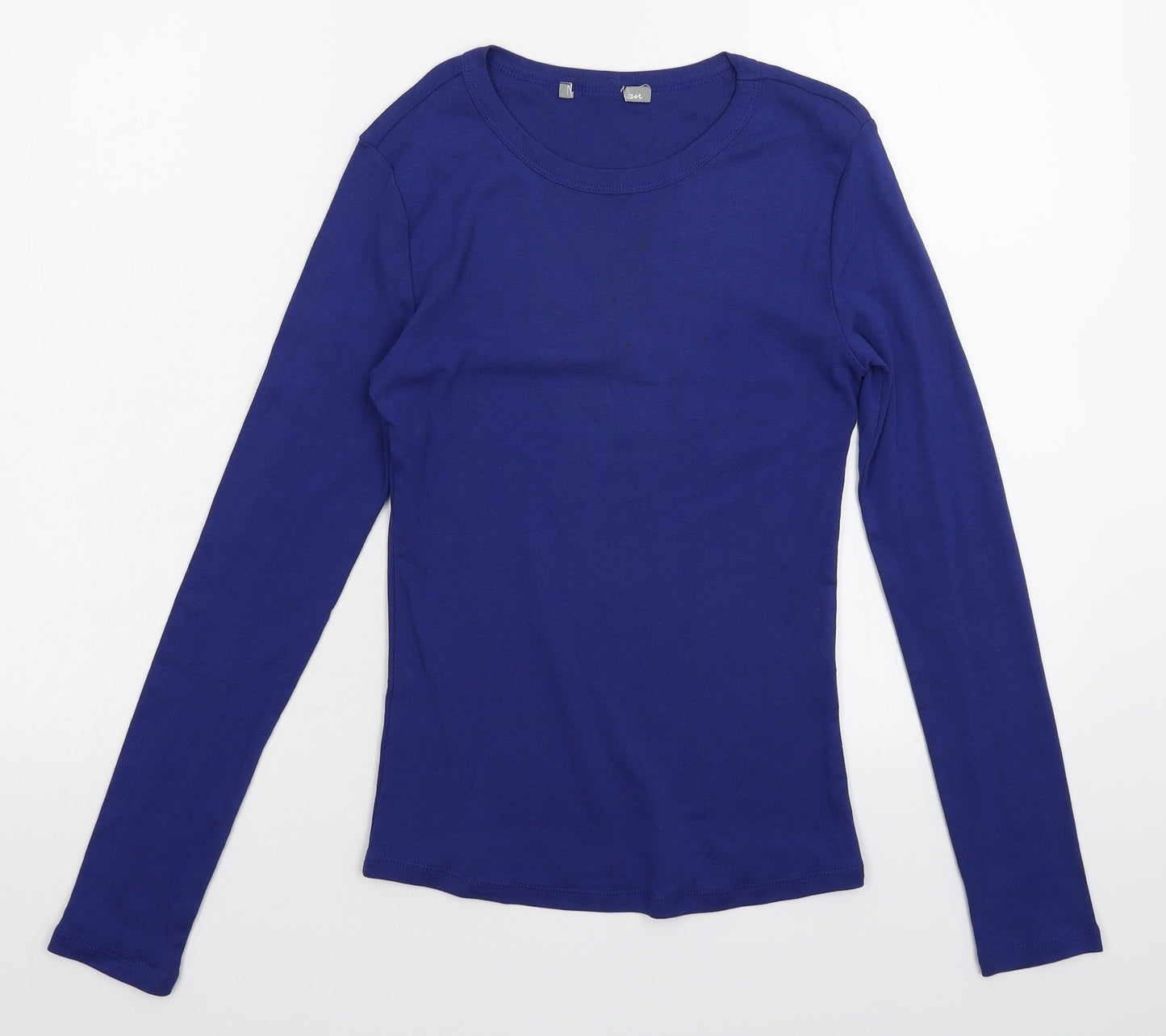 Marks and Spencer Womens Blue   Basic T-Shirt Size S