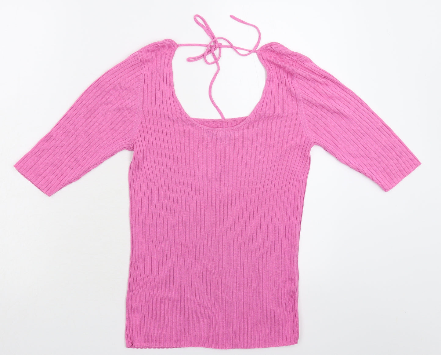 NEXT Womens Pink  Knit Pullover Jumper Size 12