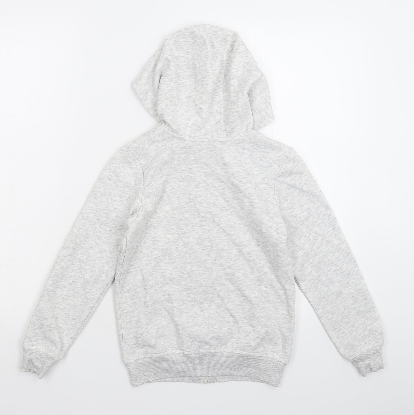 George Girls Grey   Full Zip Hoodie Size 8-9 Years