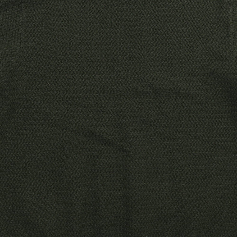 Marks and Spencer Mens Green  Knit Pullover Jumper Size M