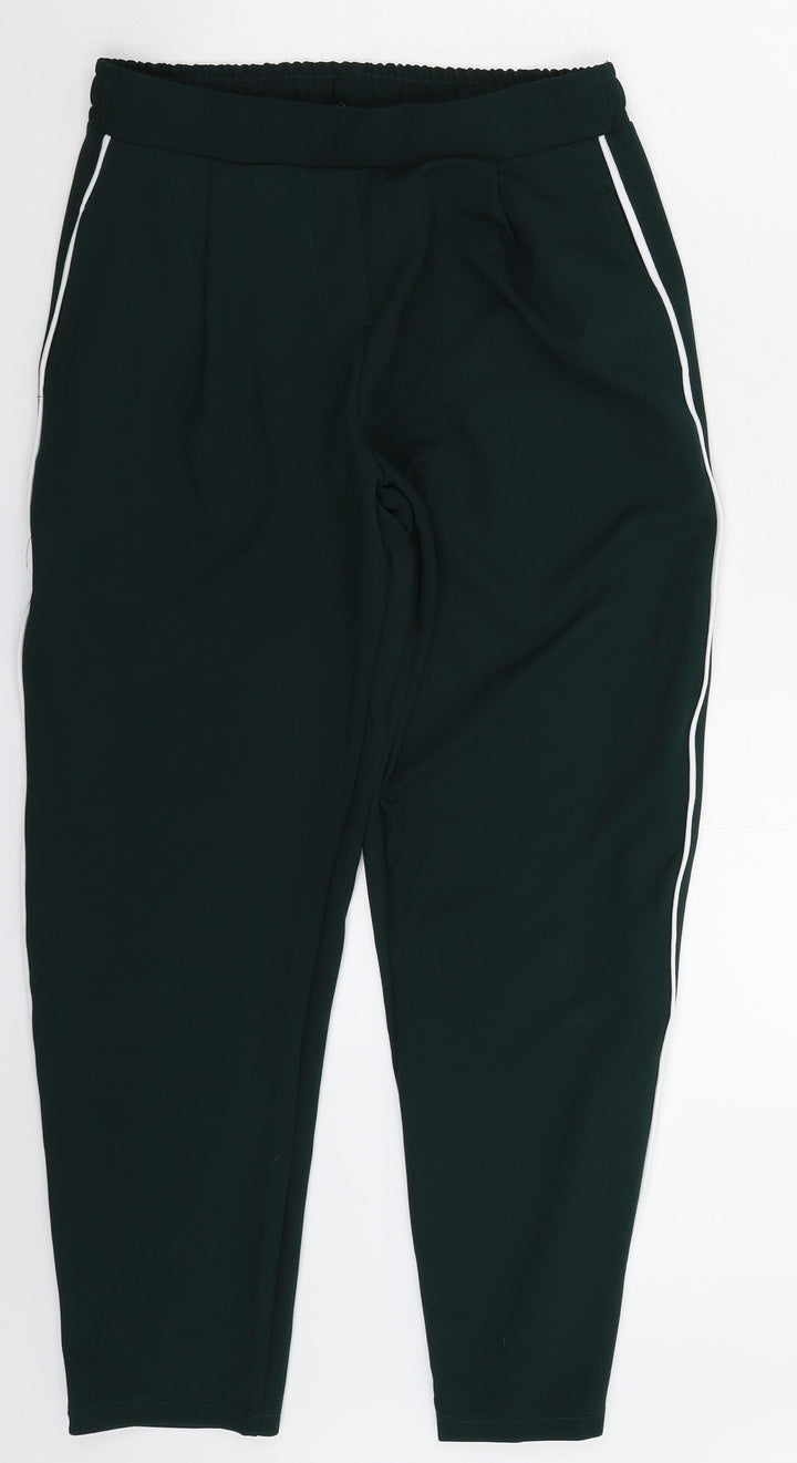 New Look Womens Green Trousers Size 8 L26 in