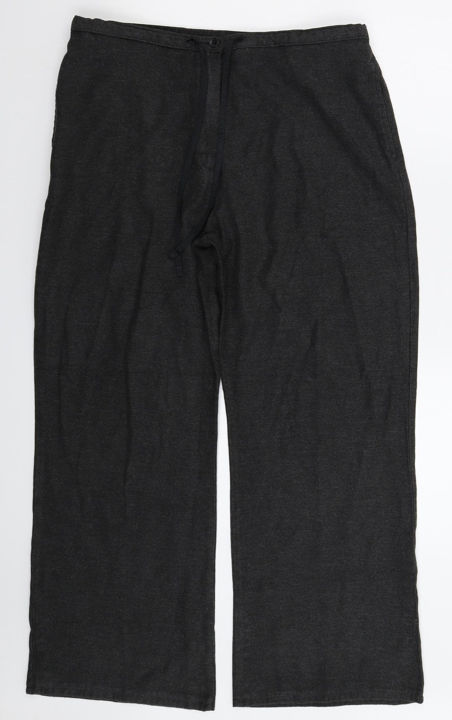 St Michael Womens Grey   Trousers  Size 16 L28 in