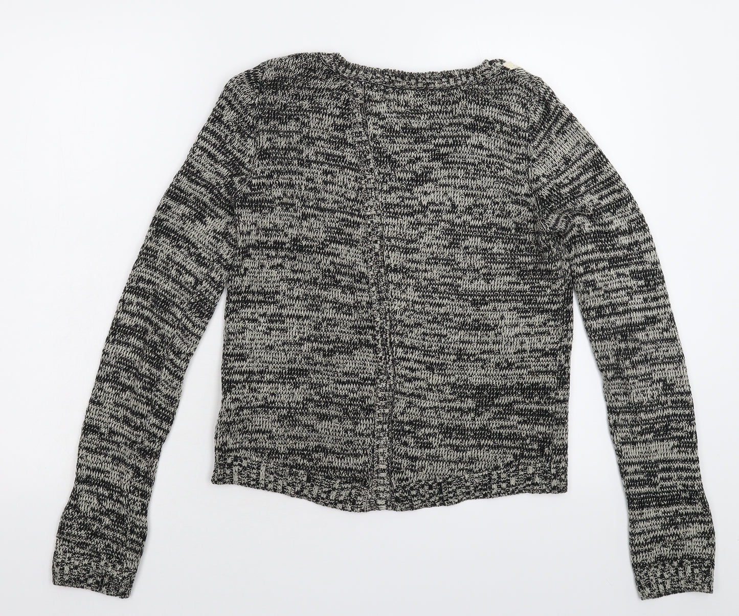 Aphorism Womens Grey  Knit Pullover Jumper Size M