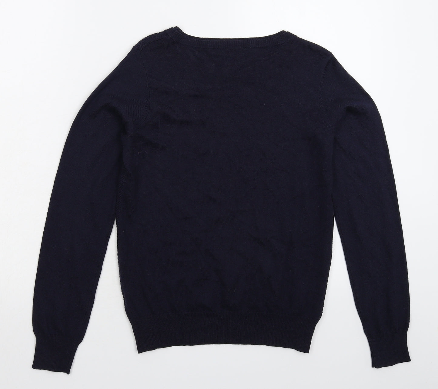 Dorothy Perkins Womens Blue  Knit Pullover Jumper Size 8