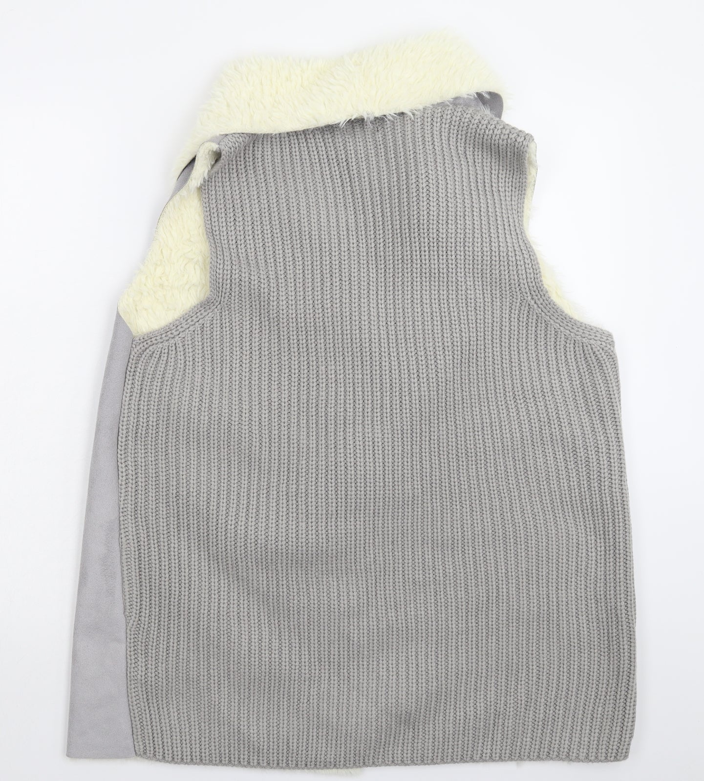 F&F Womens Grey   Gilet Coat Size 18