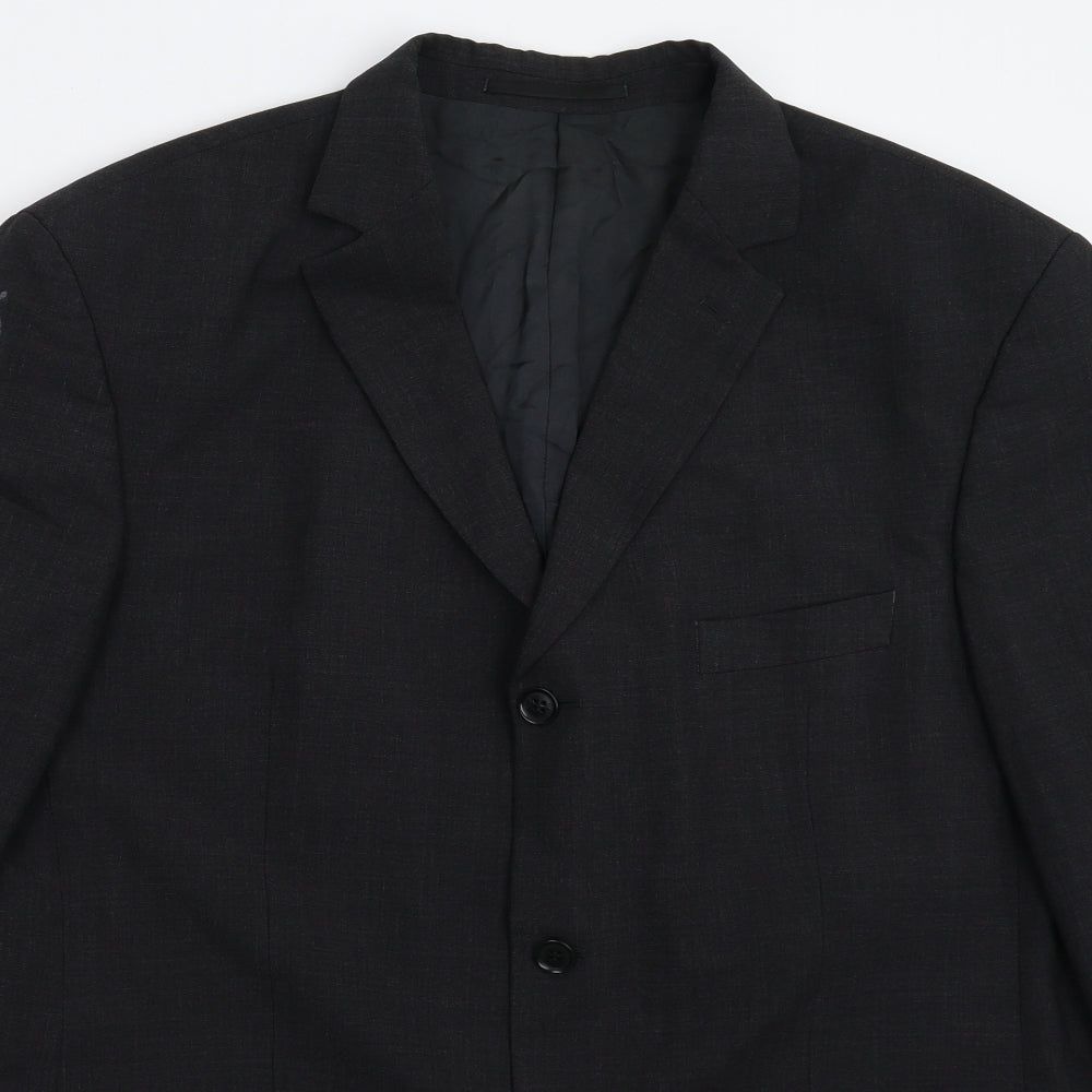 Blazer Mens Black   Jacket Suit Jacket Size 46