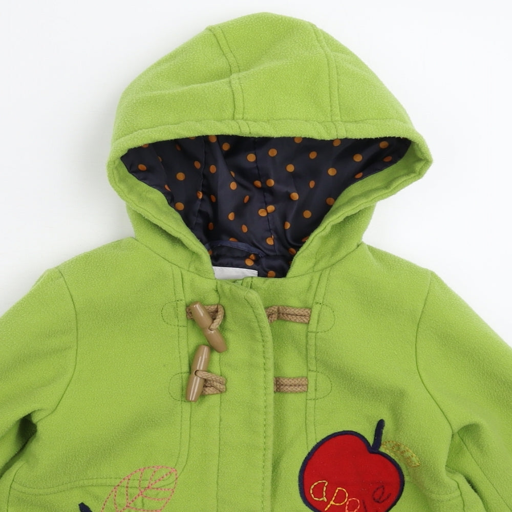 NEXT Girls Green   Jacket Coat Size 4-5 Years