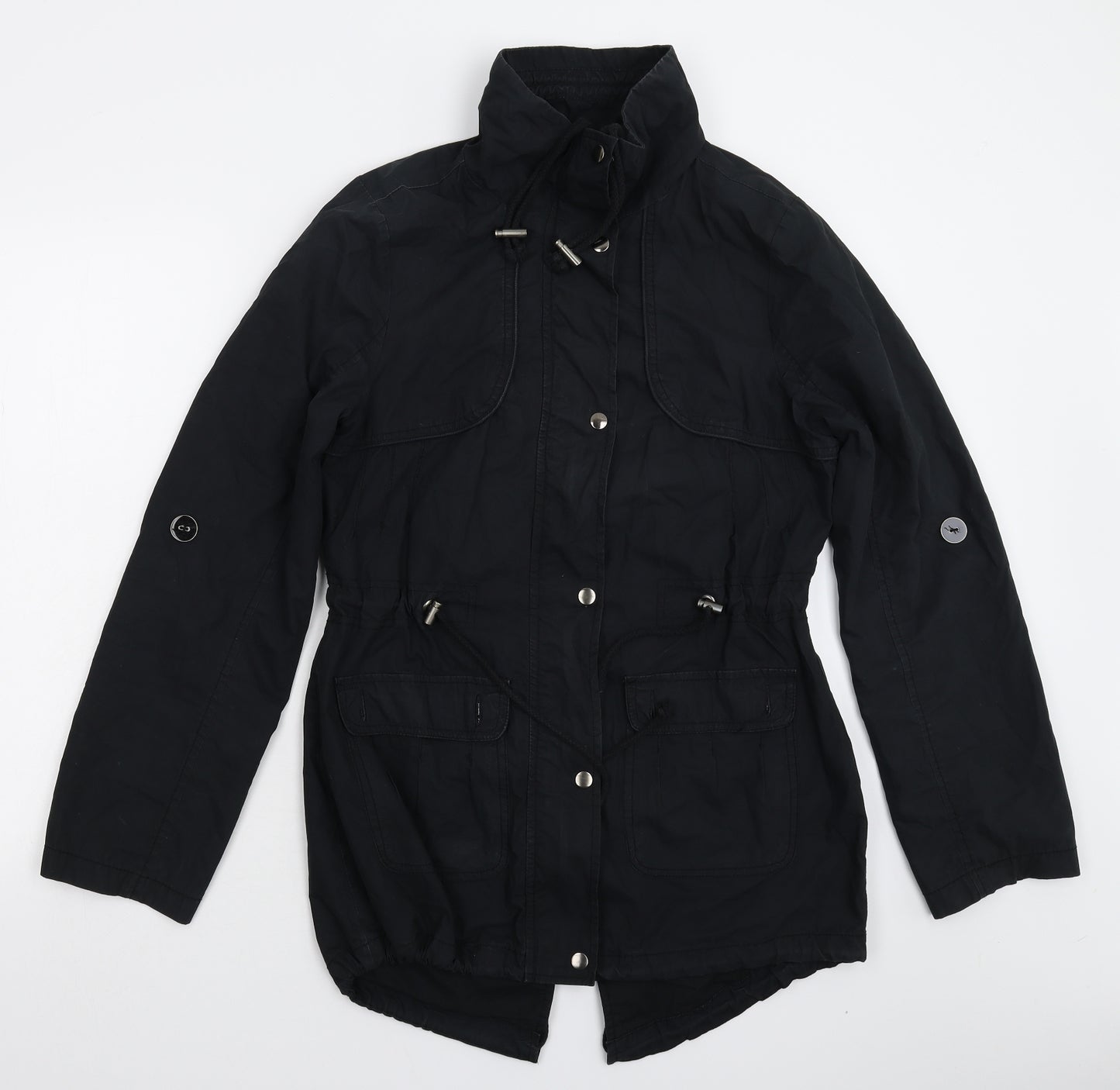 Lady Loves Womens Black   Jacket Coat Size 10