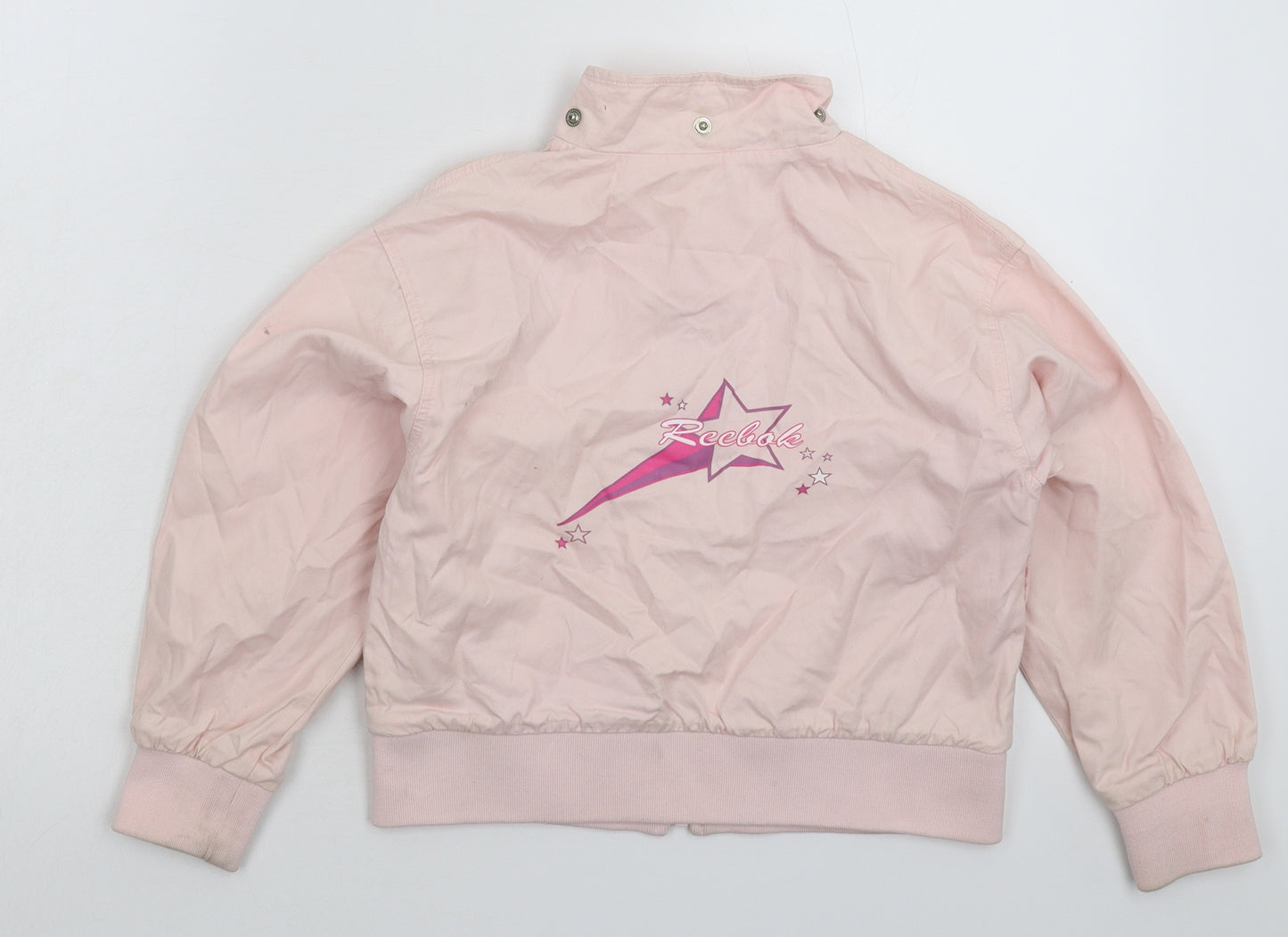 Reebok Girls Pink   Jacket  Size 7-8 Years