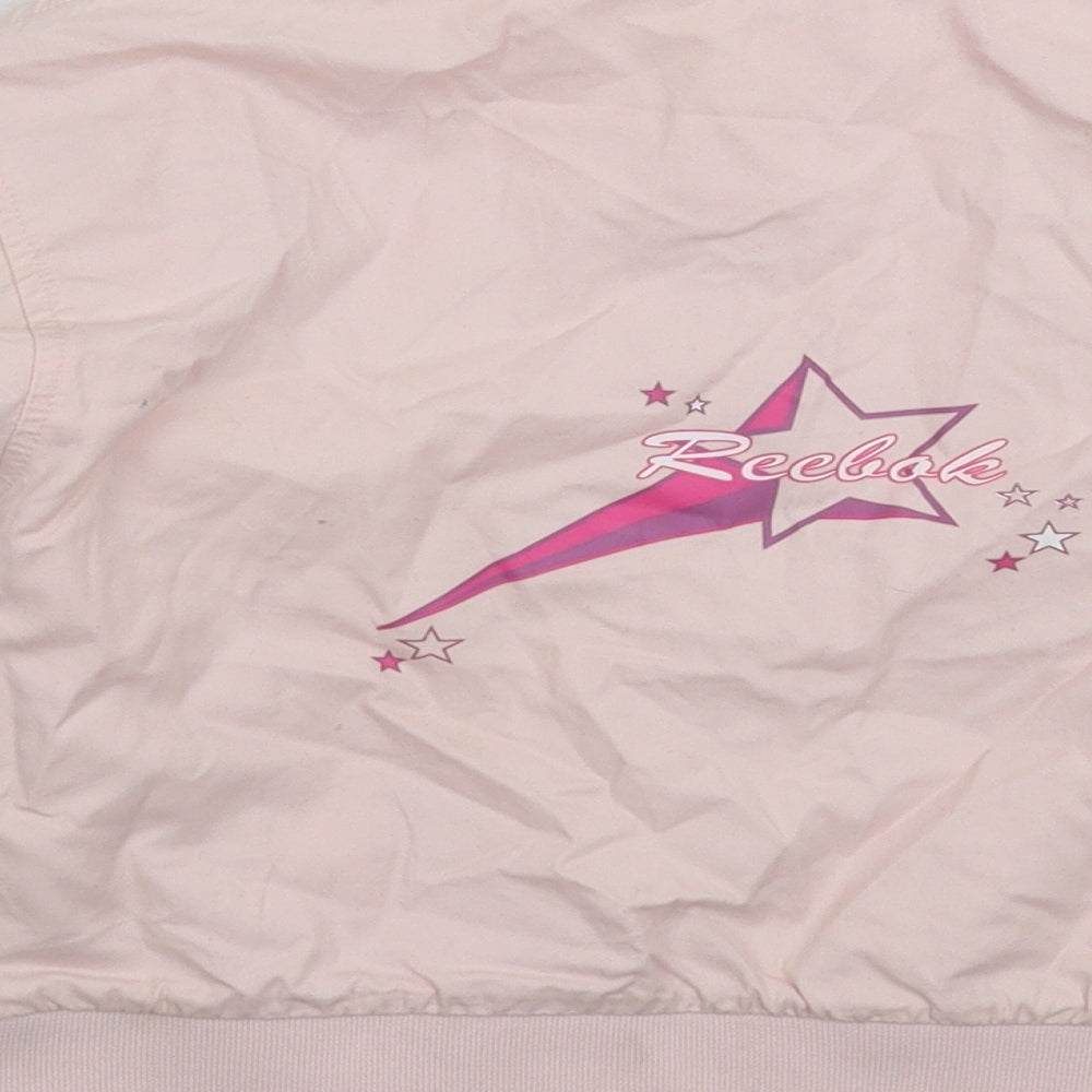 Reebok Girls Pink   Jacket  Size 7-8 Years