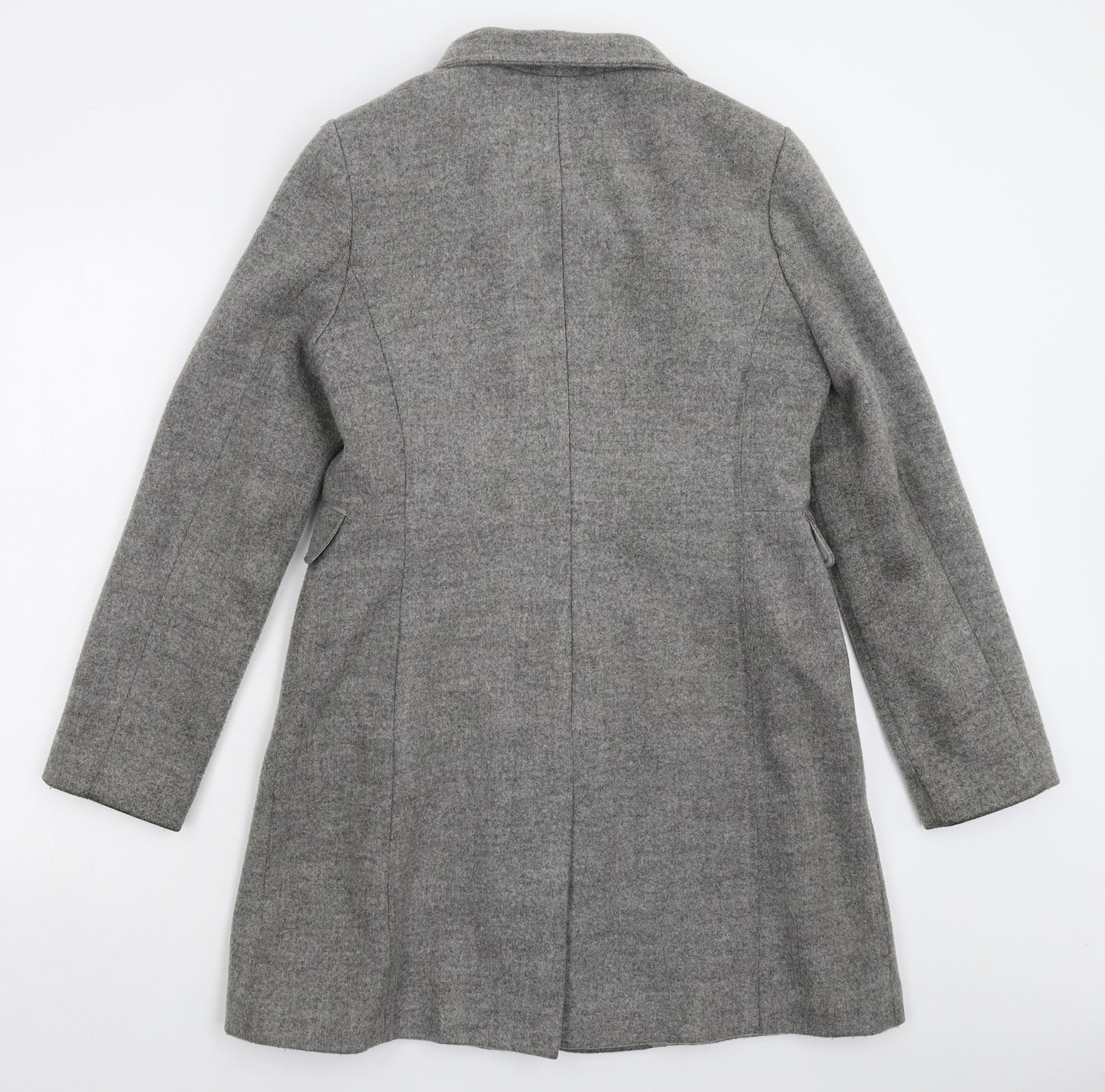 NEXT Womens Grey   Pea Coat Coat Size 10