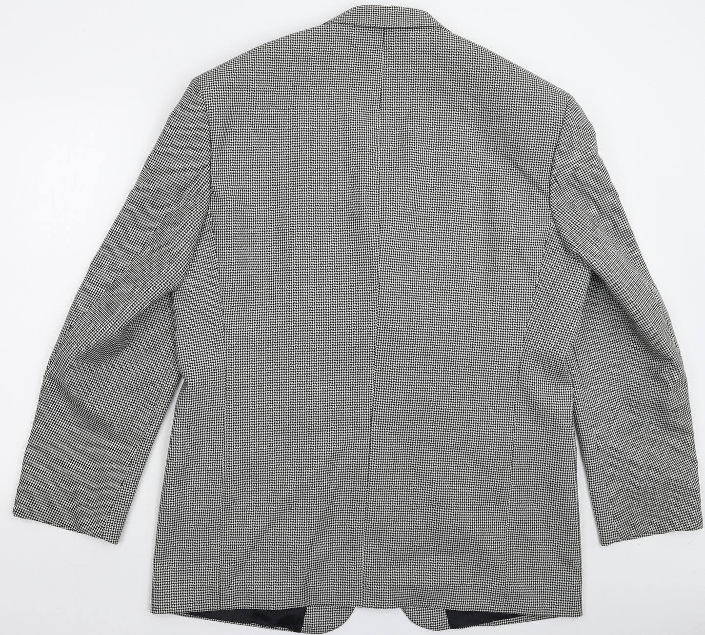 IMC Womens Multicoloured Houndstooth  Jacket Suit Jacket Size 44