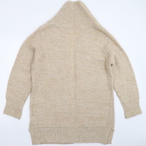 F&F Womens Beige  Knit Cardigan Jumper Size 18