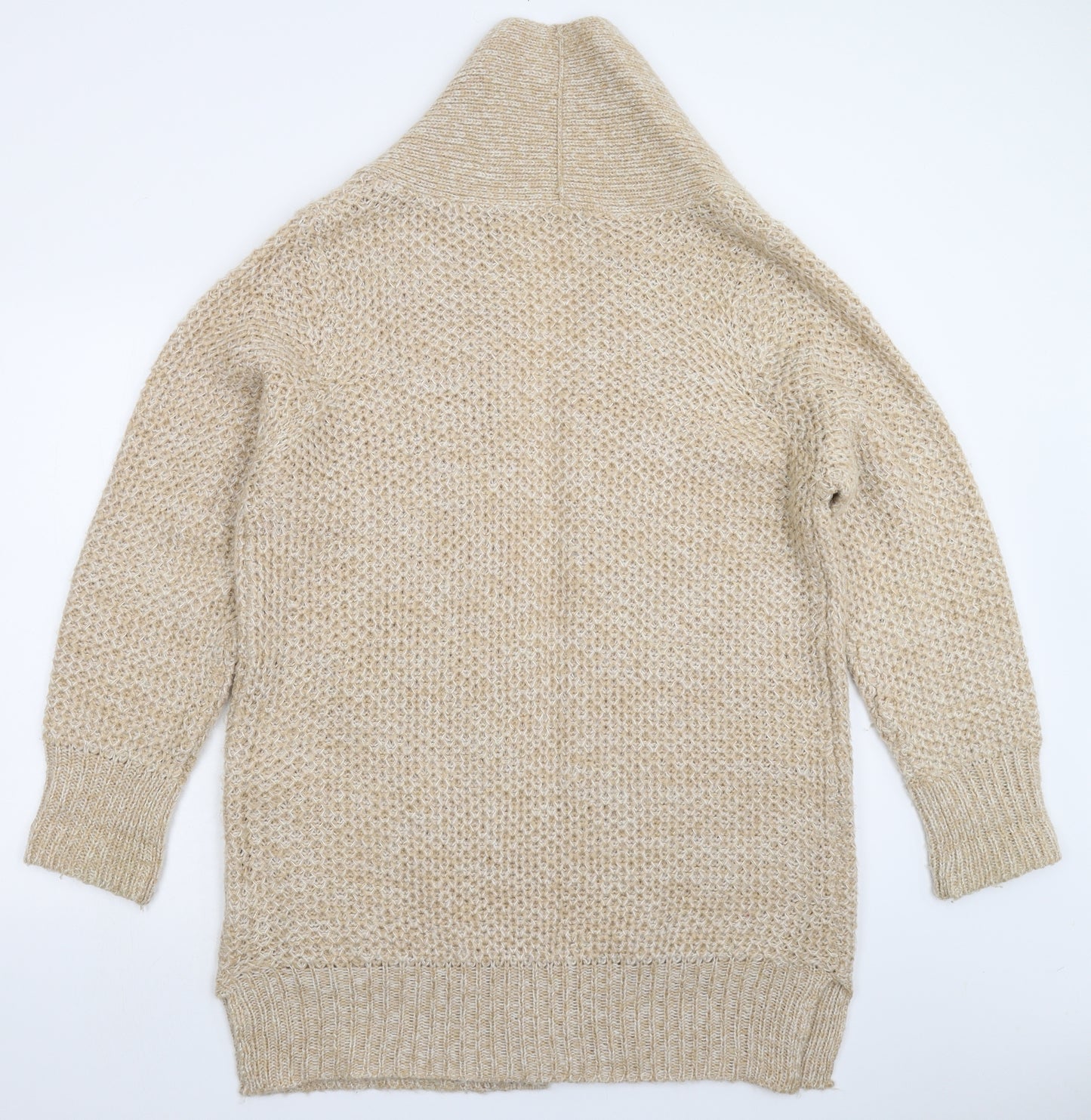 F&F Womens Beige  Knit Cardigan Jumper Size 18