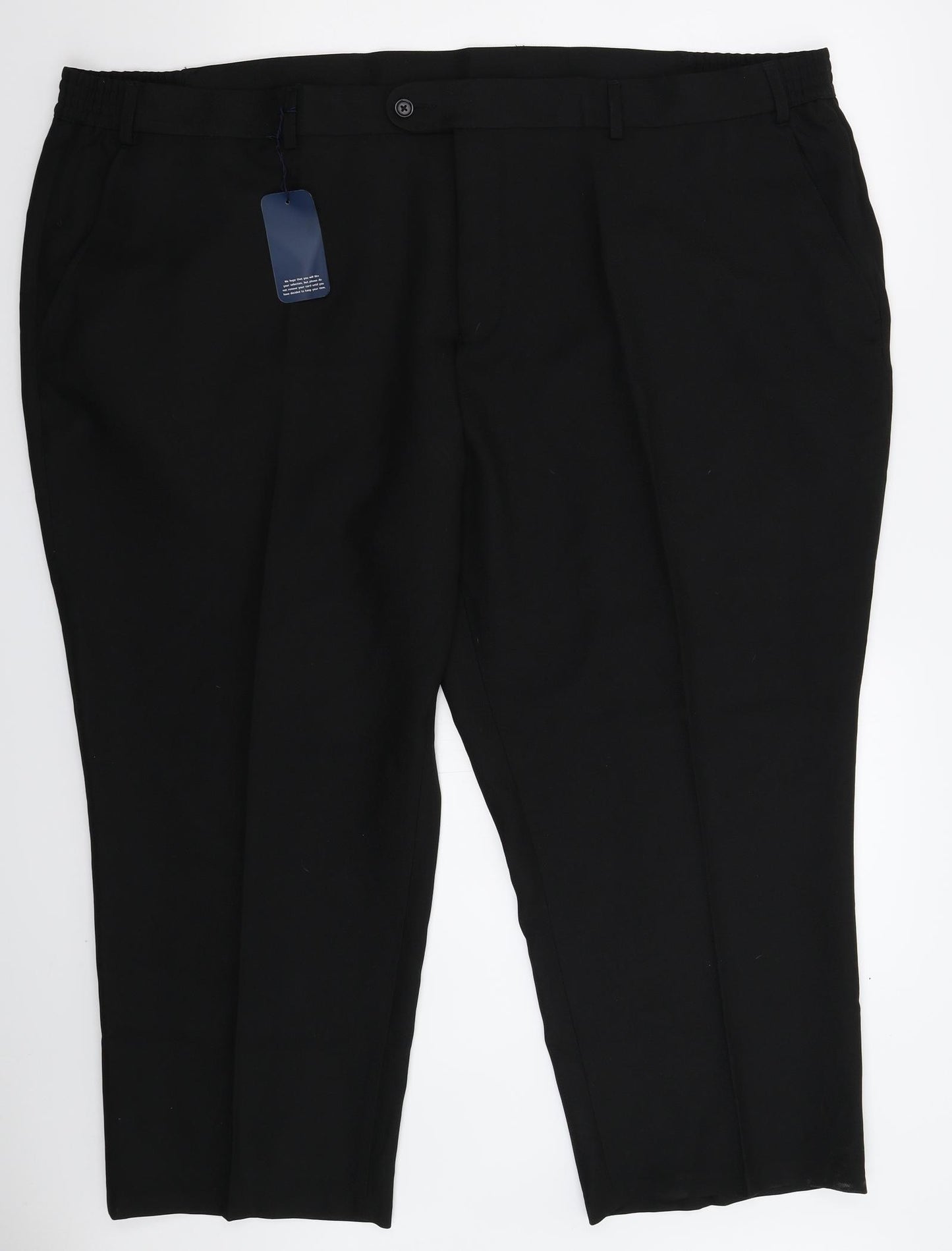 Premier Mens Black   Trousers  Size 50 L29 in