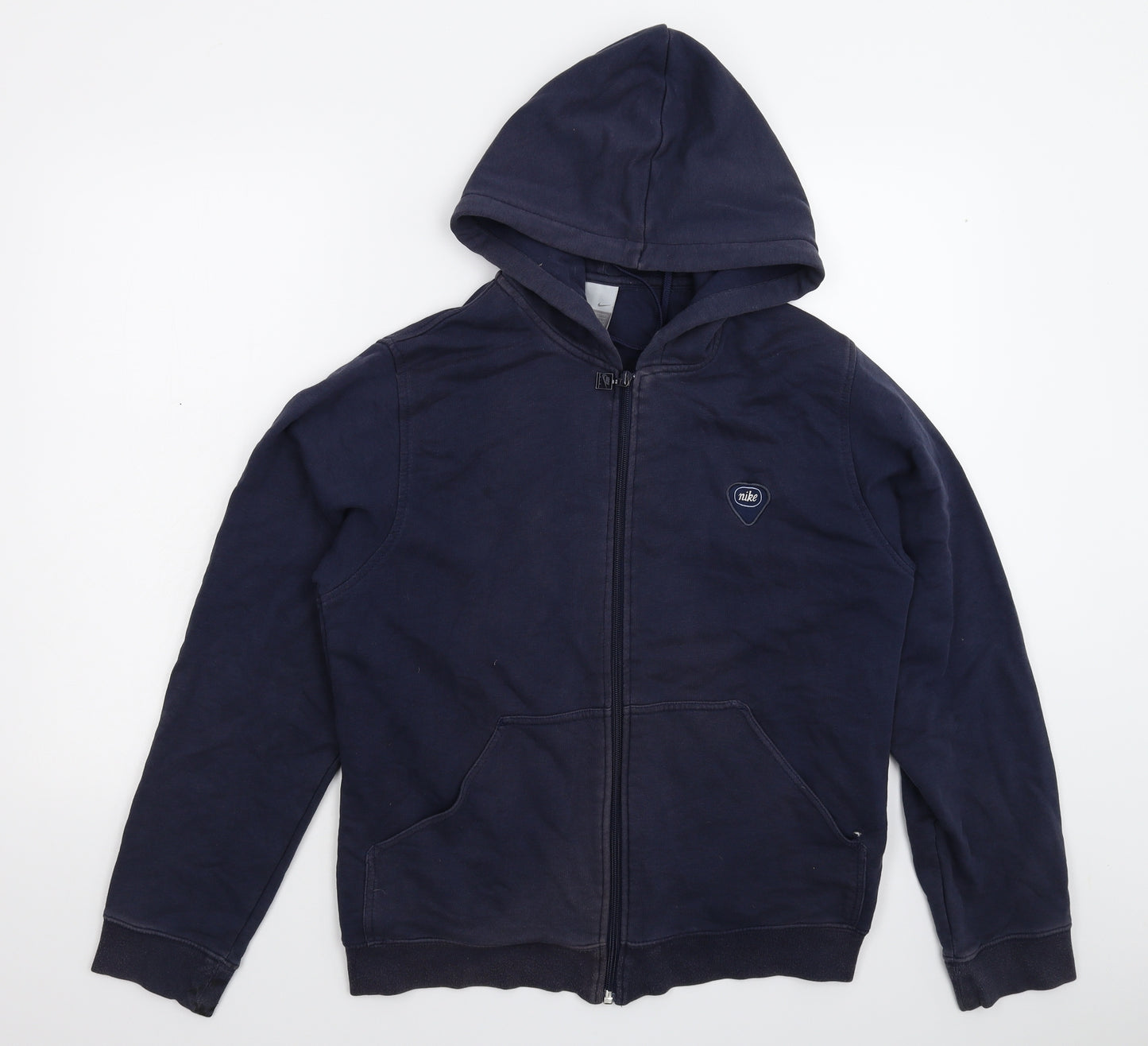 Nike Mens Blue   Full Zip Hoodie Size S